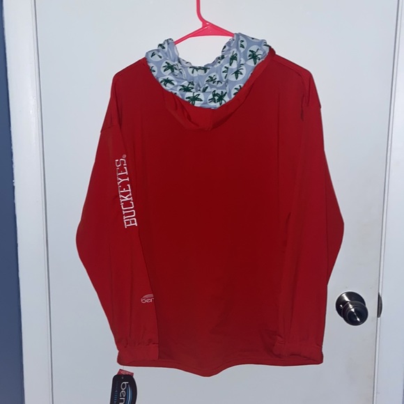 OSU Buckeyes Thermal Hoodie NWT - Picture 2 of 4